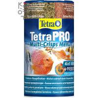 TetraPro Menu корм для всех видов рыб '4 вида' чипсов 250 мл