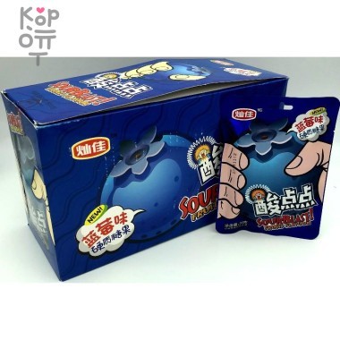 Конфеты Sour Blast Черника КИСЛЫЕ &mdash; Корейские товары для всей семьи(КорОпт)
