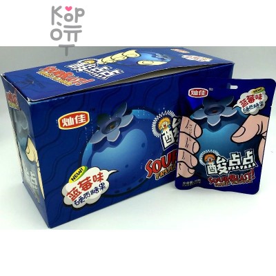 Конфеты Sour Blast Черника КИСЛЫЕ