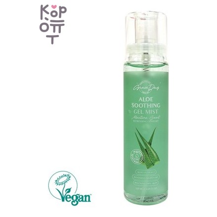 Grace Day Aloe Soothing Gel Mist - Гель-мист успокаивающий для лица с экстрактом алоэ, 120 мл