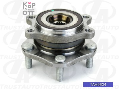 Ступичный узел HUB411-T2, 0282-T32F, TAH0604 40202-4BA0A передний TRUSTAUTO