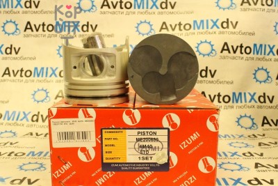 Поршни двигателя 4M40 ALFIN ME200680 / ME201780 STD (к-т 4шт) IZUMI RED