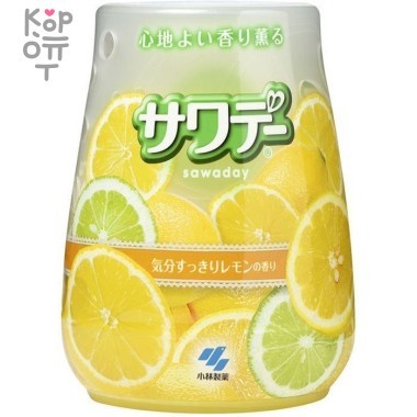 Освежитель воздуха для туалета «Lemon»/«Sawaday–аромат лемонграсса», 140гр. — Корейские товары для всей семьи(КорОпт)