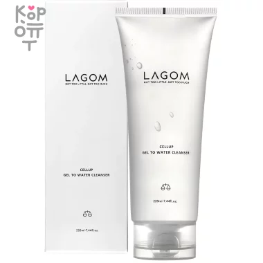 Lagom Cellup Gel To Water Cleanser - Успокаивающий мягкий гель для умывания 170мл. &mdash; Корейские товары для всей семьи(КорОпт)