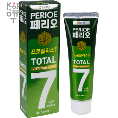 LG Perioe - Зубная паста комплексного действия "Total 7 Strong", 120гр. &mdash; Корейские товары для всей семьи(КорОпт)