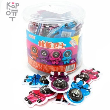 Мармелад Hiritz &quot;Игра в Кальмара&quot; Охранник на месте, игра начинается — Корейские товары для всей семьи(КорОпт)