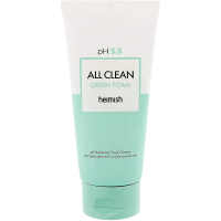 Heimish pH 5.5 All Clean Green Foam - Слабокислотная пенка для чувствительной кожи, гелевая текстура.