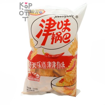 Чипсы LongKang "Счастлив каждый день" страстный и пряный вкус, 150гр.
