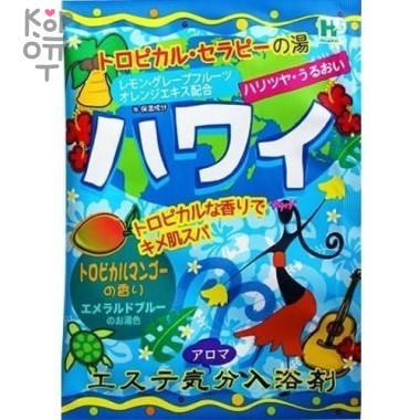 Este Kibun Aroma Соль для принятия ванны с экстрактами цитрусовых «Спа Гавайи», 40г. — Корейские товары для всей семьи(КорОпт)