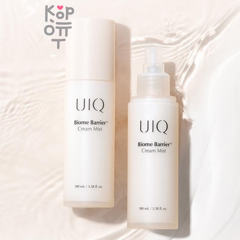 UIQ Biome Barrier Cream Mist - Двухфазный кремовый мист для восстановления биома кожи 100 мл