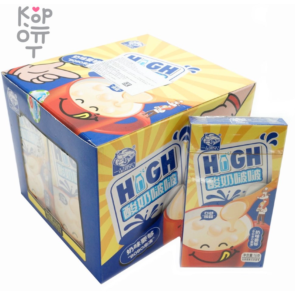 Фруктовые жевательные конфеты Hight Yogurt по цене 35 руб. в интернет  магазине Корейские товары для всей семьи(КорОпт)