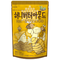 Hbaf Honey Butter Almond - Миндаль в глазури с медово-сливочным вкусом, Корея.