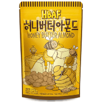 Hbaf Honey Butter Almond - Миндаль в глазури с медово-сливочным вкусом, Корея.