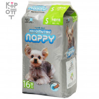 Neo Loo Life NEOOMUTSU Подгузники для домашних животных, размер S (3-6 кг.), 16шт.