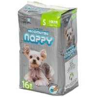 Neo Loo Life NEOOMUTSU Подгузники для домашних животных, размер S (3-6кг.), 16шт.
