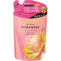 Kracie Dear Beaute Himawari Premium EX Gloss & Repair Shampoo - Шампунь для восстановления блеска поврежденных волос.