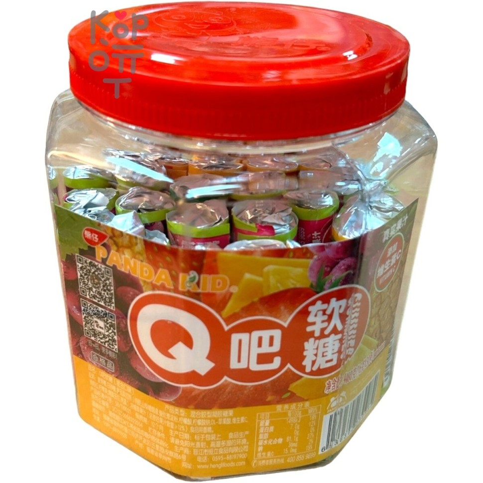 Жевательный мармелад Panda Kid Gummies - со вкусом спелых фруктов и витамином С