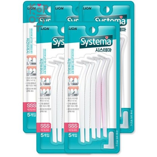 CJ LION Dentor Systema - Межзубная щетка от зубного камня