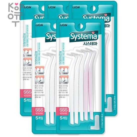 CJ LION Dentor Systema - Межзубная щетка от зубного камня, купить с доставкой на дом фото 1 — Корейские товары для всей семьи(КорОпт)