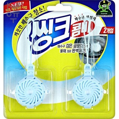 Sandokkaebi Think Combi Drain Cleaner - Очиститель для слива раковины - 15гр.*2шт. — Корейские товары для всей семьи(КорОпт)