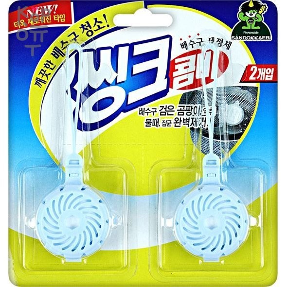 Sandokkaebi Think Combi Drain Cleaner - Очиститель для слива раковины - 15гр.*2шт., купить с доставкой на дом фото 1 — Корейские товары для всей семьи(КорОпт)