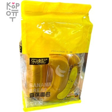 LEJINJI Butter Bread - китайский десерт Сдобный хлеб - 3 банана, 260гр. — Корейские товары для всей семьи(КорОпт)