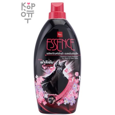 LION Essence Black &amp; Dark - Гель для стирки суперконцентрат 960 мл, Для черного белья