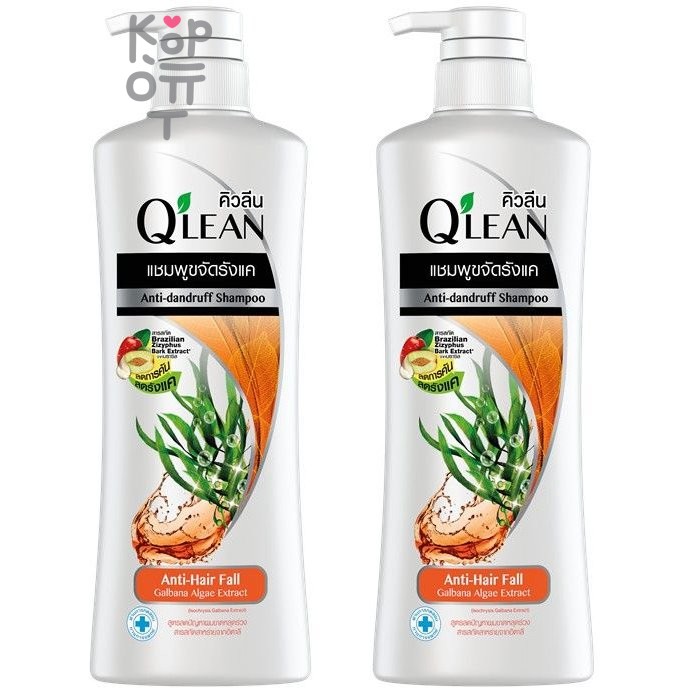 LION Q^Lean Anti-Hair Fall - Шампунь против перхоти и выпадения волос
