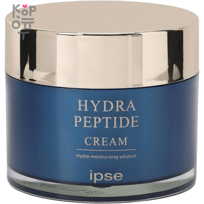 IPSE Hydra-Peptide Cream - Увлажняющий крем для лица с Пептидами 50мл., купить с доставкой на дом ИНТЕНСИВНОЕ УВЛАЖНЕНИЕ И МЯГКОСТЬ: Корейский крем для лица IPSE HYDRA обогащен тремя типами гиалуроновой кислоты, обеспечивая глубокое увлажнение, чтобы ваша кожа оставалась упругой и увлажненной. Эта мощная формула обеспечивает длительное увлажнение, делая вашу кожу мягкой и гладкой на вид и на ощупь.