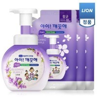 CJ LION Ai - Kekute Clean Antibacterial Foam - Жидкая Антибактериальная пена для рук с Ароматом фиалки