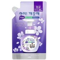 CJ LION Ai - Kekute Clean Antibacterial Foam - Жидкая Антибактериальная пена для рук с Ароматом фиалки
