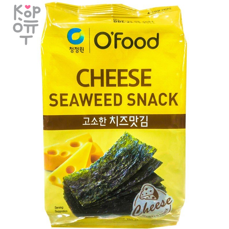 Морская капуста со вкусом сыра 4гр., купить с доставкой на дом фото 1 — Корейские товары для всей семьи(КорОпт)