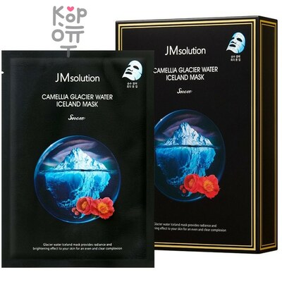 JMsolution Camellia Glacier Water Snow Mask - Тонизирующая маска с Камелией и Водой Ледников, 30мл.