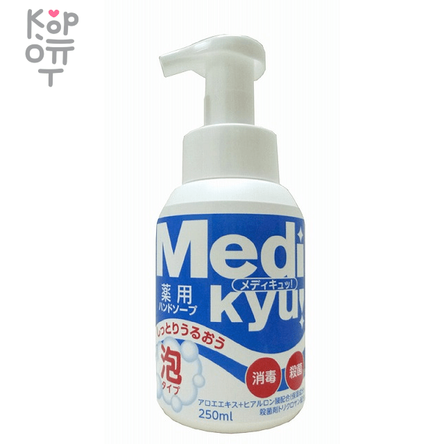 RS Medikyu Medicated Handsoap Foam - Антибактериальное лечебное мыло-пенка для рук., купить с доставкой на дом фото 1 — Корейские товары для всей семьи(КорОпт)