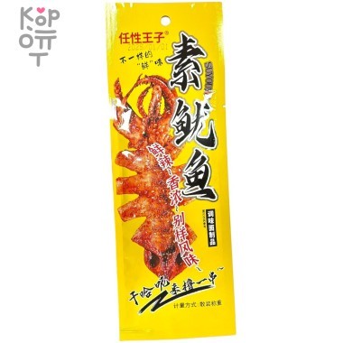 Снэк Huan - Вегетарианский пряный кальмар — Корейские товары для всей семьи(КорОпт)