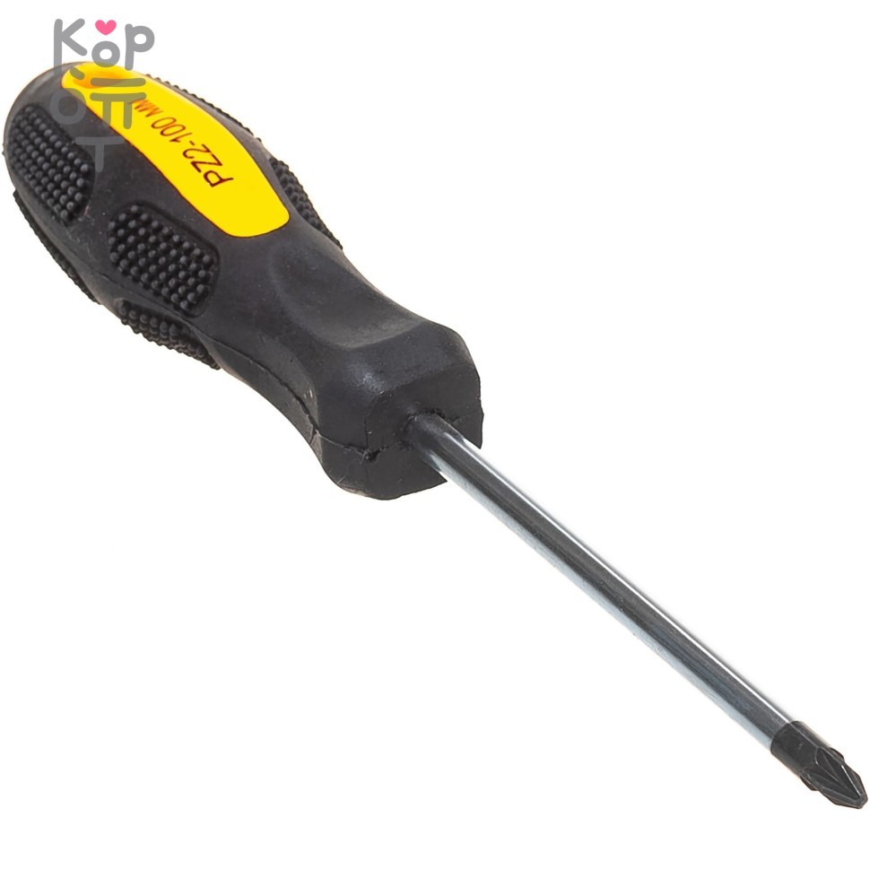Вихрь - Отвёртка крестовая PZ2, 100 мм., купить с доставкой на дом фото 1 &mdash; Корейские товары для всей семьи(КорОпт)