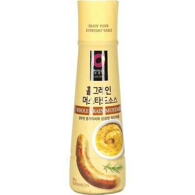 Соус "Daesang Whole Grain Mustard sauce" (горчичный) 320гр.