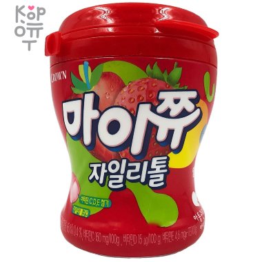 Crown My Chew Strawberry - Жевательные конфеты со вкусом Клубники — Корейские товары для всей семьи(КорОпт)