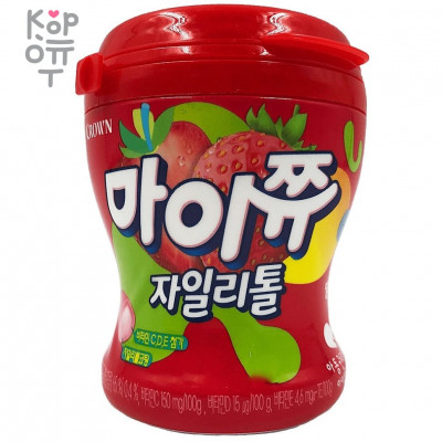 Crown My Chew Strawberry - Жевательные конфеты со вкусом Клубники