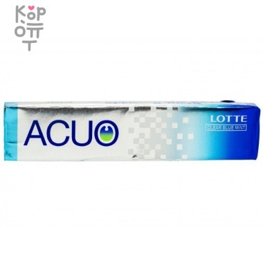 Lotte ACUO - Резинка жевательная голуба мята, 21гр.*20шт. в блоке — Корейские товары для всей семьи(КорОпт)