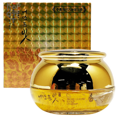 YE DAM YUN BIT Luxury Gold Intensive Cream - Антивозрастной Премиум Крем с Коллоидным Золотом 50мл., купить с доставкой на дом фото 1 &mdash; Корейские товары для всей семьи(КорОпт)