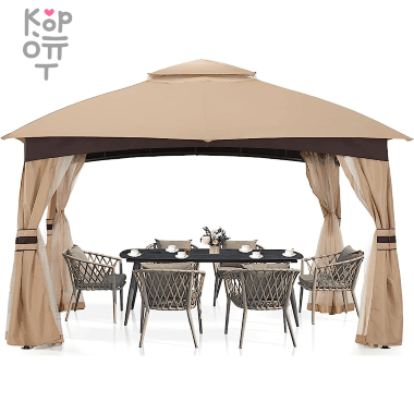 Шатер для кейтеринга с москитной сеткой 3*3*2.75м — Корейские товары для всей семьи(КорОпт)