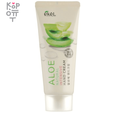 Ekel Aloe Natural Intensive Hand Cream - Интенсивный крем для рук с экстрактом Алоэ 100мл. &mdash; Корейские товары для всей семьи(КорОпт)