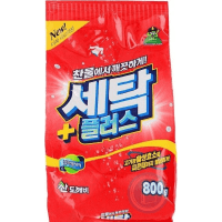 SANDOKKAEBI Se-Plus Laundry Detergent - Стиральный порошок с ферментами «Се-Плас» (мягкая упаковка) 800гр.