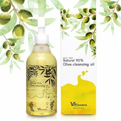Elizavecca Milky Piggy Natural 90% Olive Cleansing Oil - Очищающее масло с натуральным экстрактом масло оливы 300 мл