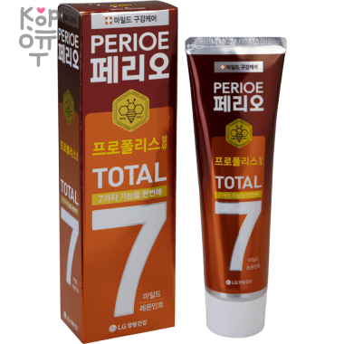 LG Perioe - Зубная паста комплексного действия "Total 7 Sensitive", 120гр. &mdash; Корейские товары для всей семьи(КорОпт)