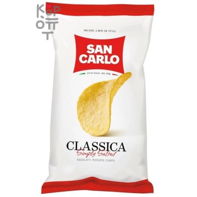 San Carlo Piu Gusto - Чипсы картофельные классические 50 г