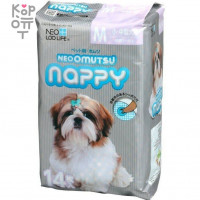 Neo Loo Life NEOOMUTSU Подгузники для домашних животных, размер М (5-8 кг.), 14шт.