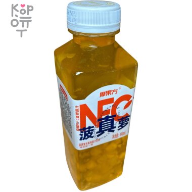 Напиток NFC фруктосодержащий с мякотью и вкусом Ананаса, 490мл. &mdash; Корейские товары для всей семьи(КорОпт)
