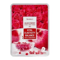 Deoproce Color Synergy Effect Sheet Mask, 20 г × 10: Pink, Purple, Yellow, Red, Sky Blue